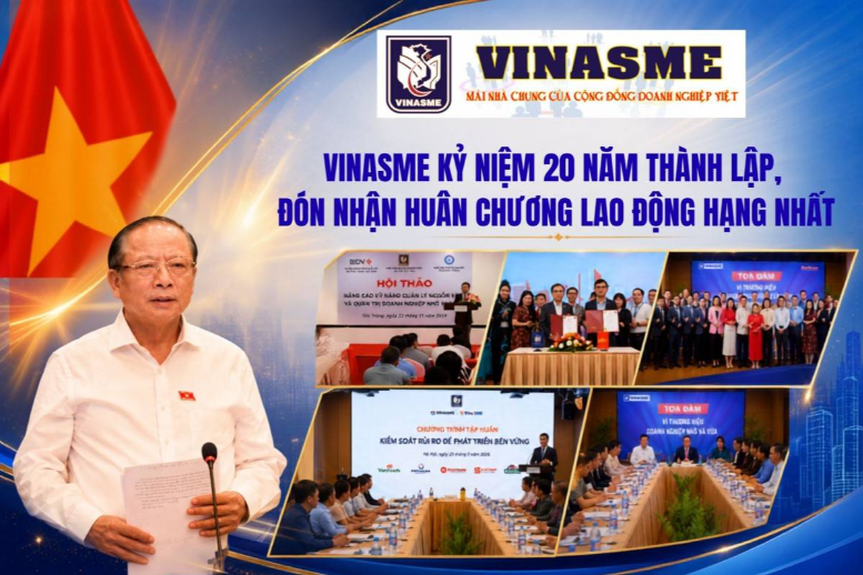 VINASME tuổi 20: Hai thập kỷ xây ''bệ phóng'' cho cộng đồng doanh nghiệp nhỏ và vừa